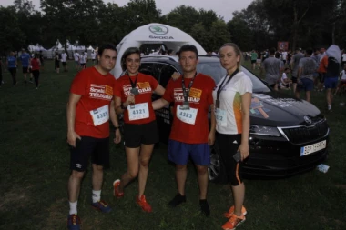 Ekipa Srpskog telegrafa na "Belgrade Business Run"