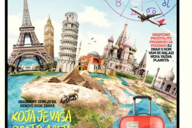 Poklanjamo magazin "Astro": Koja je vaša destinacija iz snova?