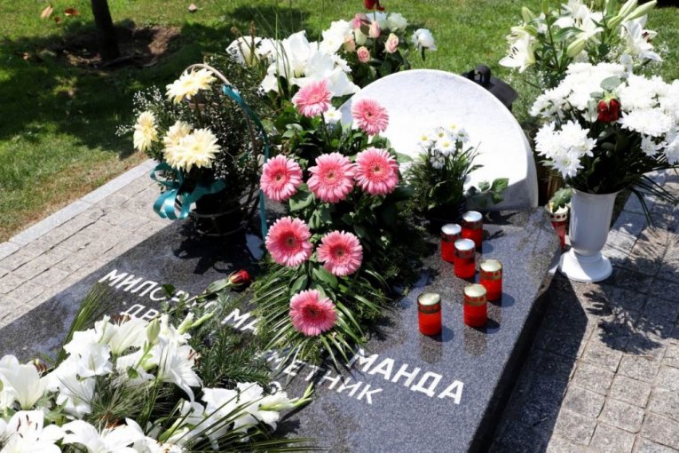 Grobno mesto Milorada Mandića Mande