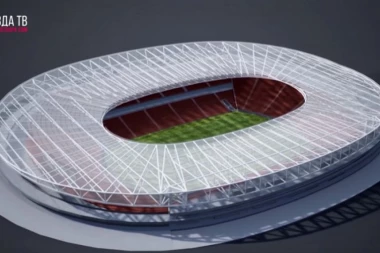 (VIDEO) Moćno: Ovako će izgledati novi Zvezdin stadion!