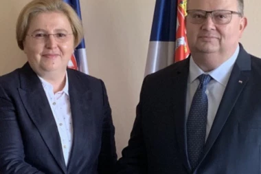 Sotir Cacarov u radnoj poseti kod Zagorke Dolovac: Dve zemlje zajedno u borbi protiv nelegalnih migracija, trgovine ljudima, trgovine narkoticima i oružjem