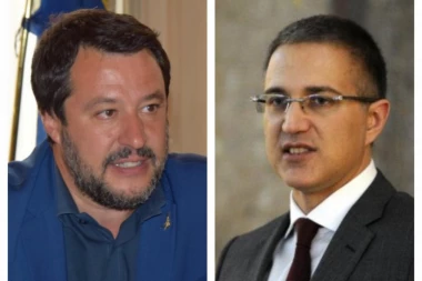 Salvini: Italija je spremna da unapredi saradnju sa Srbijom jer je reč o tranzitnoj zemlji na "balkanskoj ruti"