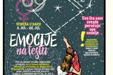 Poklanjamo ASTRO dodatak: Venera je u Raku od 3. do 28. jula