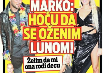 Šokantan preokret! Marko: Hoću da oženim Lunu!