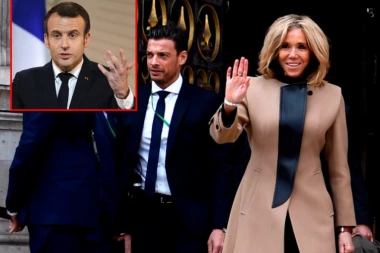 Sa Makronom dolazi i njegov seksi telohranitelj: Obezbeđenje Jelisejske palate mami uzdahe