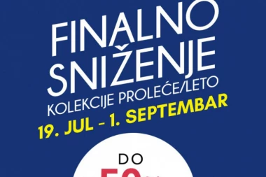 Imate li planove za vikend pred nama?  Posetite Fashion Park, jer u petak počinje finalno sniženje kolekcije proleće leto!