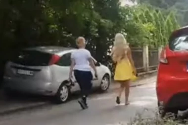 (VIDEO) Gostovale u emisiji, pa se posle toga umalo potukle: Sanja i Matora se svađale na ulici!
