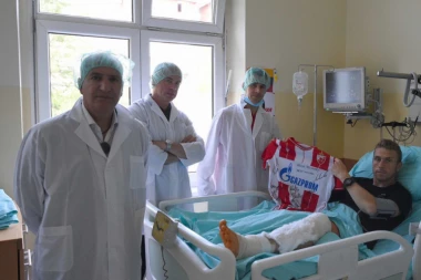 Gest vredan poštovanja: Zvezda daje 12.000 evra Slavickasu za prevoz uz plaćanje kompletnog lečenja!