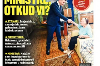 Srpski telegraf poklanja dodatak "Penzioner": Naša ekipa sa ministrom u nenajavljenom obilasku gerontološkog centra!