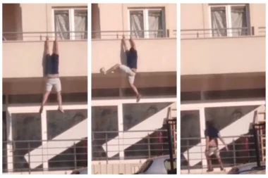 (VIDEO) Švaleracija mu umalo došla glave?! Ovako Užičanin u Budvi beži od muža ljubavnice