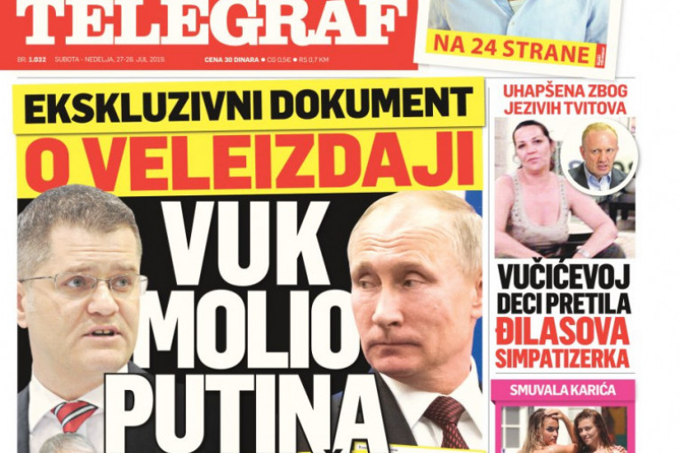 Srpski telegraf 27. jula