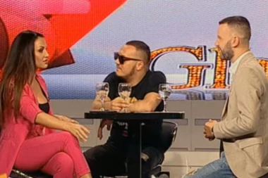 (VIDEO) "Sledeći put me ne zovite da dođem": Pijani Gastoz napadao Katarinu Živković, ona urlala na voditelja!