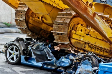 (VIDEO) Gde će im duša! Pogledajte kako se Filipinci bore protiv šverca automobila!