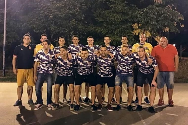 Turnir u malom fudbalu na terenu kod OŠ „Stevan Sinđelić"na Konjarniku