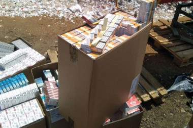 Maestralna zaplena: Oduzeto 6.500 paklica cigareta!