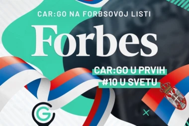 CarGo na Forbsovoj listi: Srpska aplikacija u prvih deset na svetu