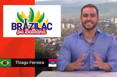 (VIDEO) POKIDAO! Kad čujete kako Tiago govori srpski, nećete verovati da je Brazilac!