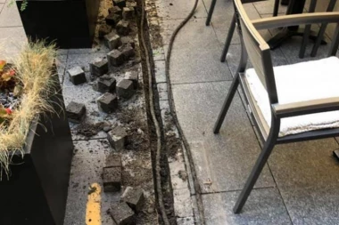 Je l' moguće? Vlasnici lokala u Knezu raskopali ulicu da bi se prikačili na struju, ali im gradske vlasti stale na put