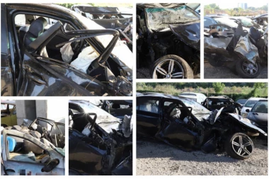 (FOTO) Strava i užas! Ovo su olupine automobila iz saobraćajne nesreće u kojoj je poginulo četvoro