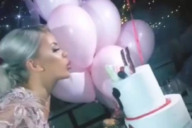 Sanja proslavila rođendan: Baloni i torte na sve strane, a na žurku došla samo jedna učesnica Zadruge!