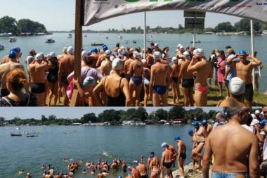 Održan četvrti Beogradski plivački maraton: Farkaš i Olas odneli pobedu u najizazovnijoj trci!