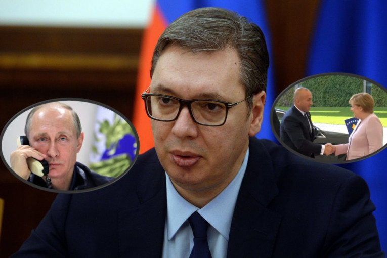 Putin upozorio Vučića da je Merkelova u "dilu" sa Šiptarima