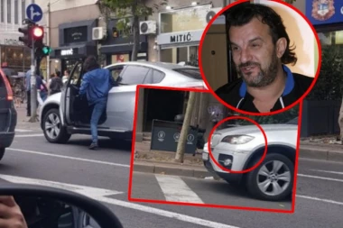 (VIDEO) Lukas divljao, pa se slupao! Kolima se bahanalisao po centru Beograda!