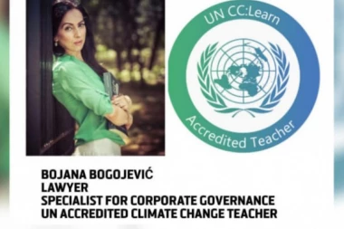 Bojana Bogojević: Važno je da se edukujemo iz oblasti KLIMATSKIH PROMENA