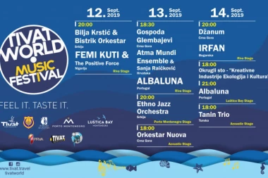 (VIDEO) Počinje Tivat World festival!