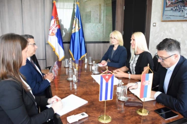 SASTANAK U MUP: Biljana Popović Ivković razgovarala sa ambasadorom Kube