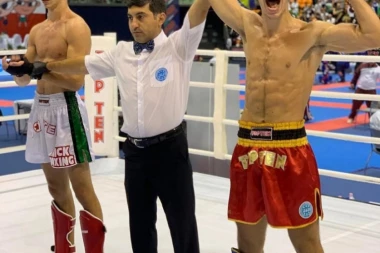 KIK BOKS: Luka Đorđević osvojio bronzu na EP u Đeru!