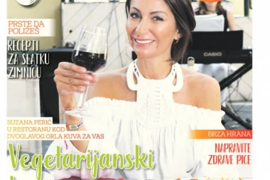 Suzana Perić u restoranu kod "Dvoglavog orla" kuva za vas: Vegetarijanski tanjir prepun energije!