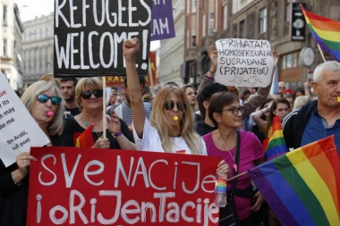 (VIDEO) Povorka ponosa danas u Sarajevu