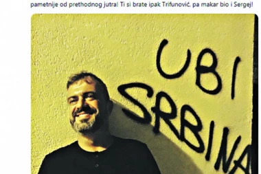 Željko Mitrović očitao bukvicu: Trifunoviću, ne podje*avaj Srbe dok uživaš u Splitu
