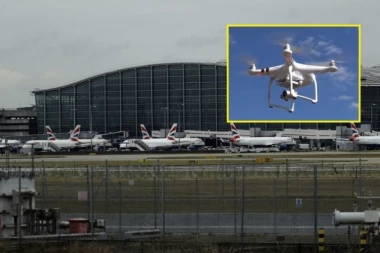 Napad dronovima na londonski "Hitrou"!