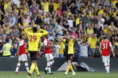 Arsenal vodio, pa jedva izvukao bod protiv sjajnog Votforda