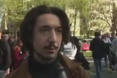 (VIDEO) Pogledajte "genija" koji je zauzeo Rektorat!