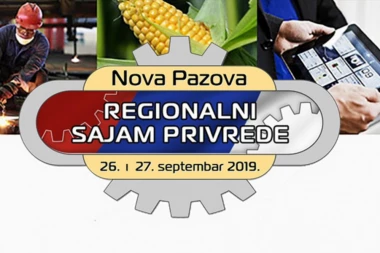 Regionalni Sajam privrede u Novoj Pazovi 26. i 27. septembra 2019.