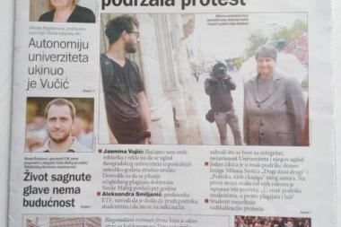Sramno! Otkrivena još jedna obmana "Danasa": Boškovu saradnicu predstavili kao "profesorku sa Berklija" koja podržava proteste studenata!