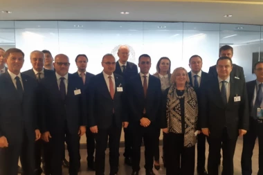 (FOTO) Dačić u Njujorku na Ministarskom sastanku CEI