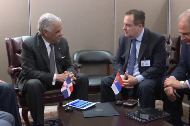 (FOTO) Dačić se sastao sa ministrima Dominikanske Republike i Maroka