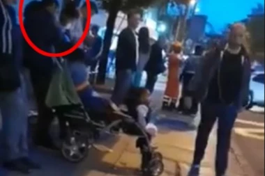 ŠOK VIDEO! Muškarac u Beogradu pretukao ženu i decu, pa duvao lepak: Reakcija prisutnih je zaprepašćujuća!