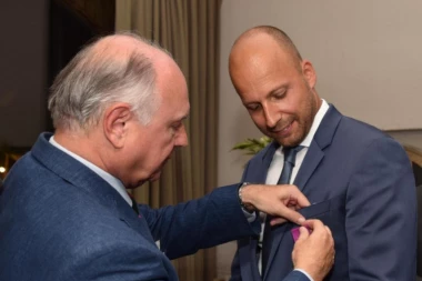 KAKVA ČAST ZA SRBIJU: Počasni konzul Srbije odlikovan najvišim belgijskim ordenom