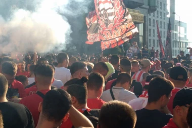 (VIDEO) Crveno-bela žurka u Londonu!