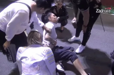 (VIDEO) Panika u Beloj kući: Mina Vrbaški pala, presavijala se od bolova!