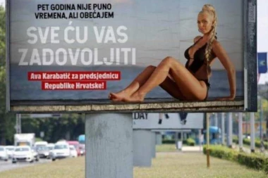 (FOTO, VIDEO) Kraljica bisera u trci za predsednicu! Ava Karabatić obećala: Sve ću vas zadovoljiti!