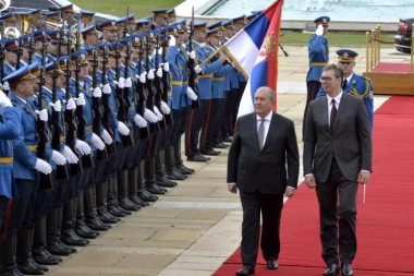 Vučić sa predsednikom Jermenije: Duboke veze između dva naroda biće pojačane ekonomskom saradnjom i zajedničkim nastupom u svetu