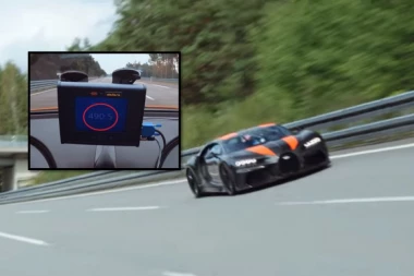 (VIDEO) Kao raketa! Bugati jurio čak 490 km na sat!