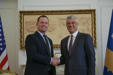 Amerima se mnogo žuri: Grenel još nije ni čestito imenovan, a već je na terenu završio sastanak sa Tačijem