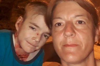 (FOTO) Dečak Leptir dobio mural: Uz sliku stihovi koji kidaju srce